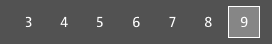 Timeselector calendar day buttons active state